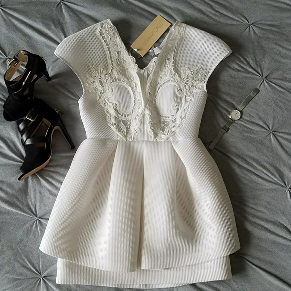 NWT Alice Mccall She Said She Dress in White - Picture 2 of 8